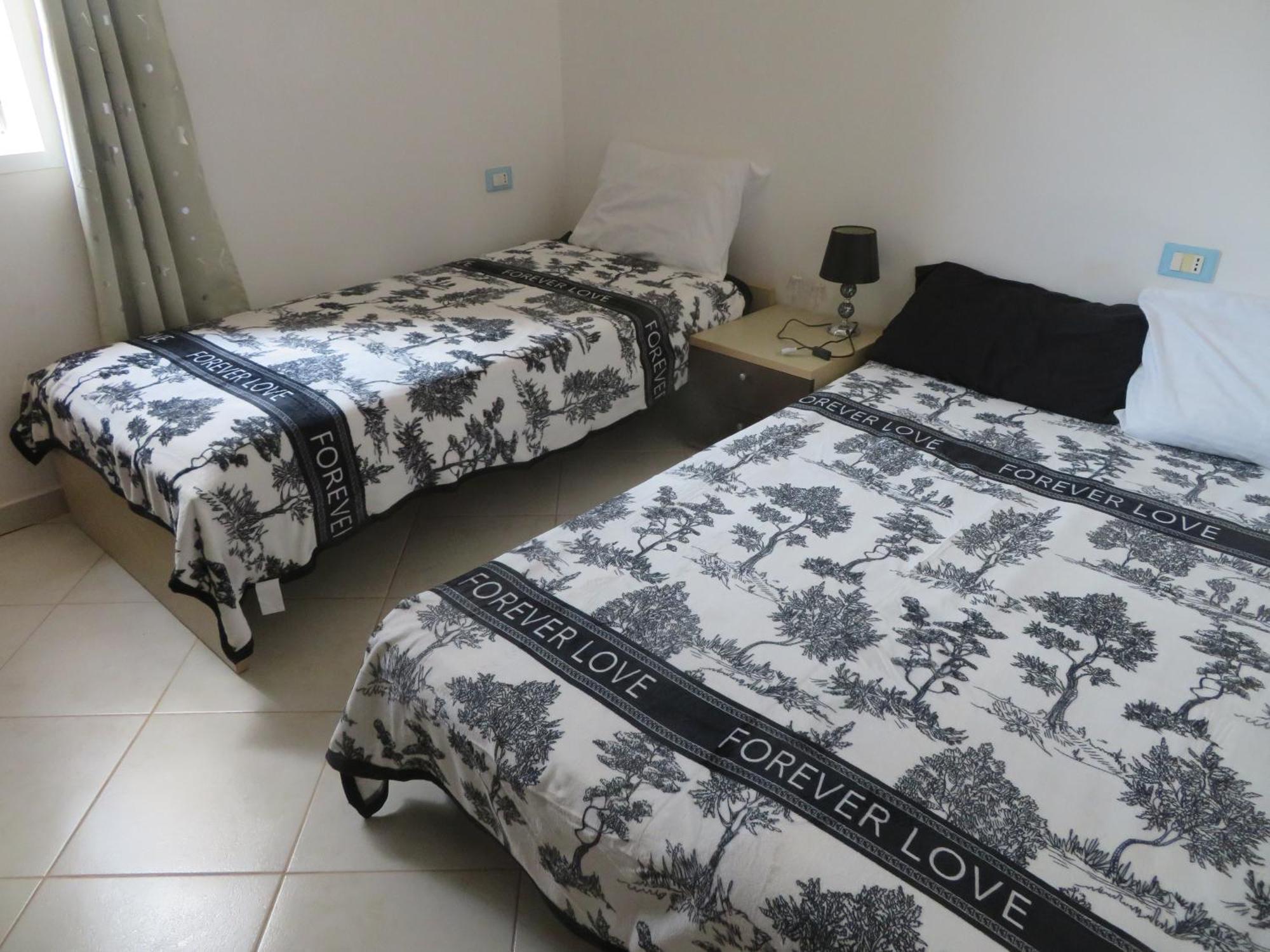 Adult Only Beachfront 2 Bedroom Apartment Santa Maria Airport Pick Up, Aircon, Unlimited Wifi Ideal For Remote Working And Long Stay מראה חיצוני תמונה